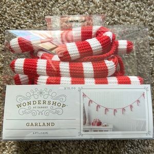 Candy cane garland